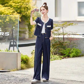 PIERRE CARDIN Casual Suit Women's Blue