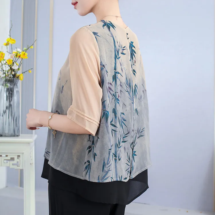 PIERRE CARDIN Chiffon Shirt Women's-2
