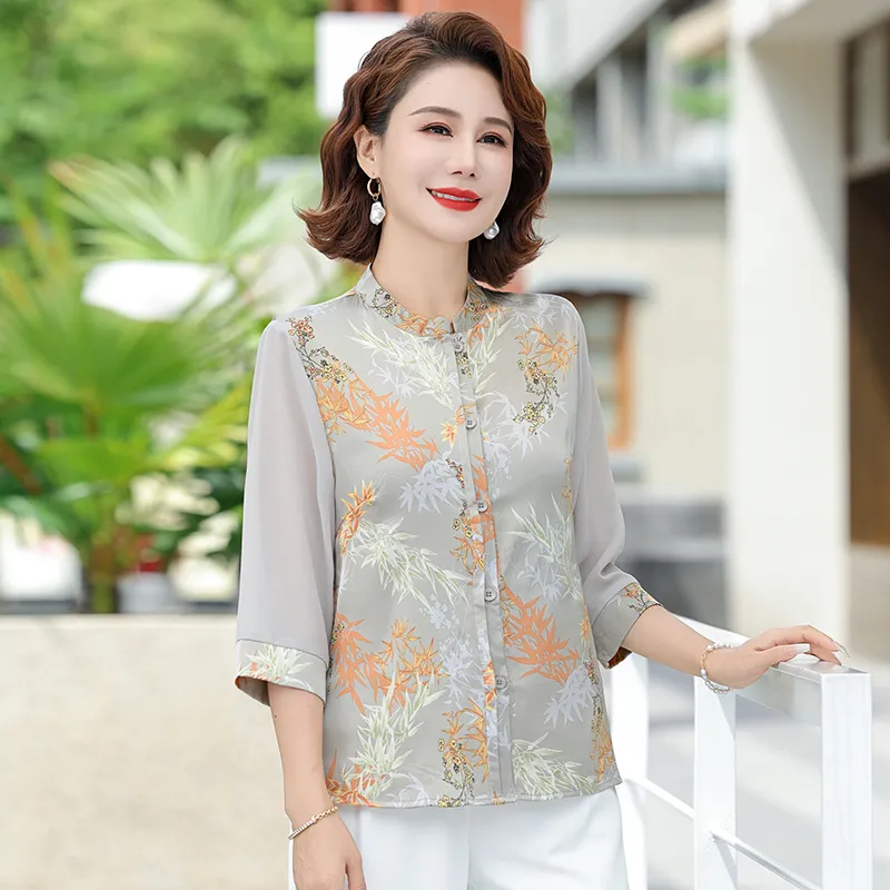 PIERRE CARDIN Chiffon Shirt Women's-1