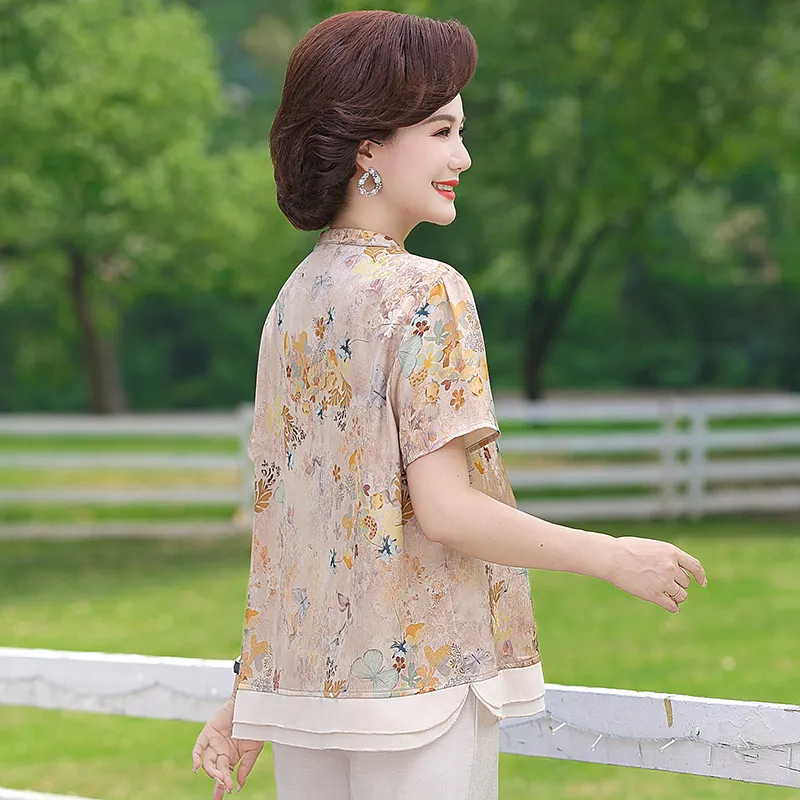 PIERRE CARDIN Chiffon Shirt Women's-4