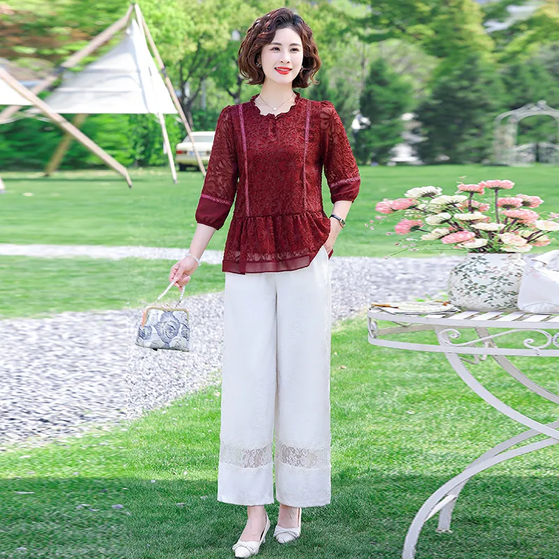 PIERRE CARDIN Chiffon Shirt Women's-7