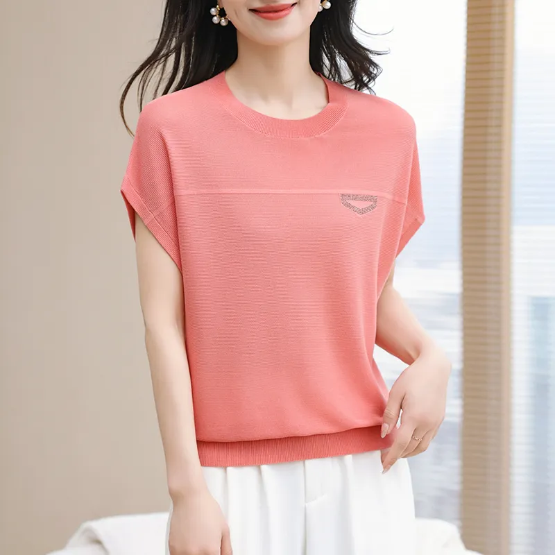 PIERRE CARDIN Batwing Sleeve T Shirt Women's-4
