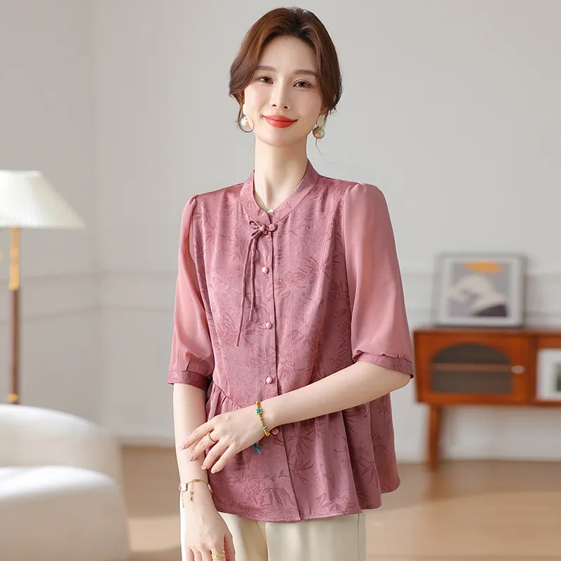 PIERRE CARDIN Chiffon Shirt Women's-11