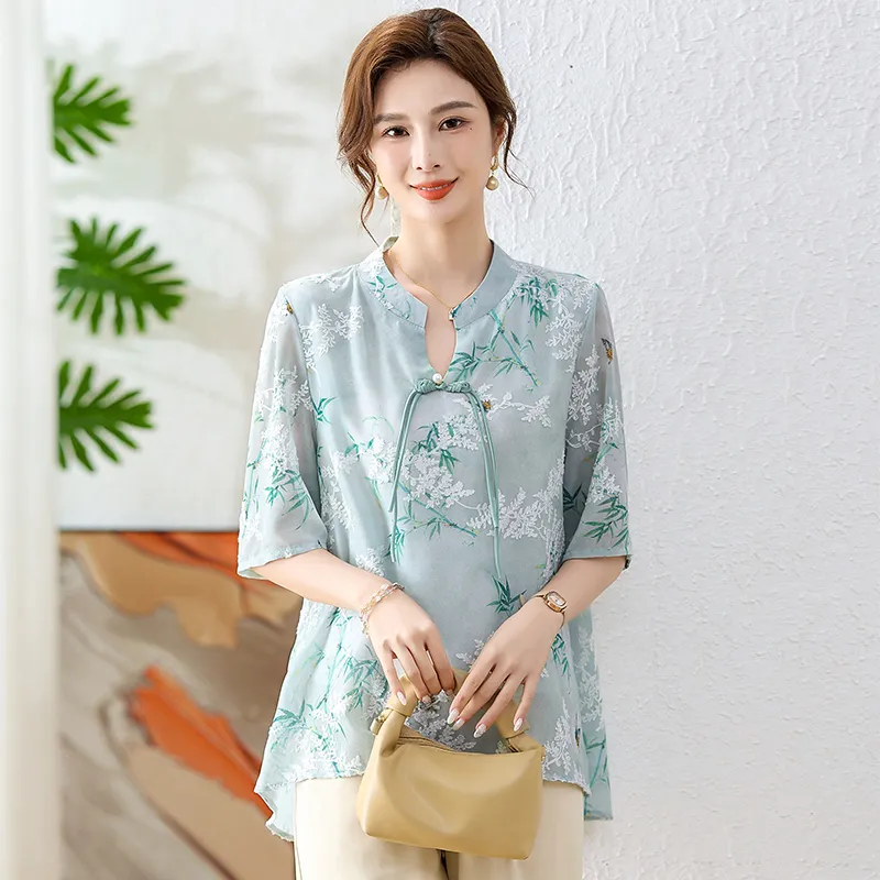 PIERRE CARDIN Chiffon Shirt Women's-2