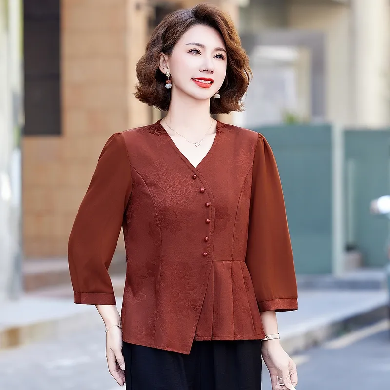 PIERRE CARDIN Chiffon Shirt Women's-10