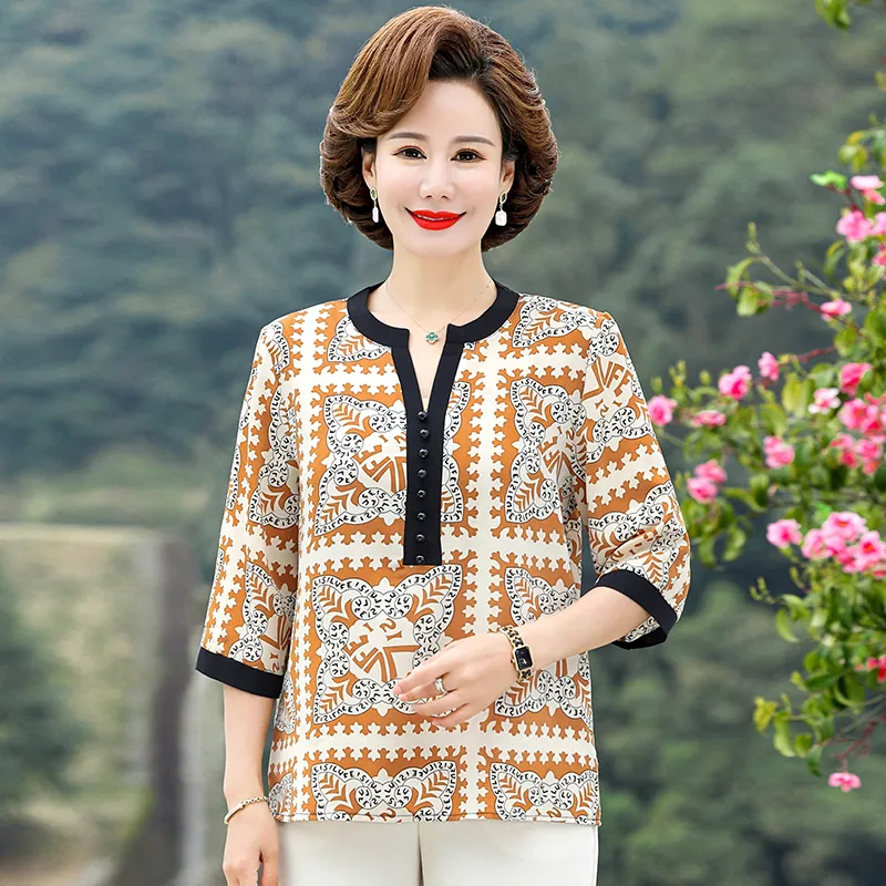 PIERRE CARDIN Chiffon Shirt Women's-1