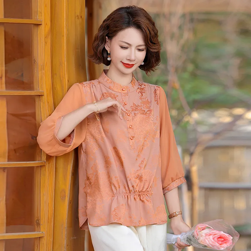 PIERRE CARDIN Chiffon Shirt Women's-3