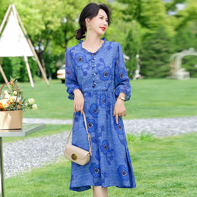 PIERRE CARDIN Long Sleeved Dress Women's-2
