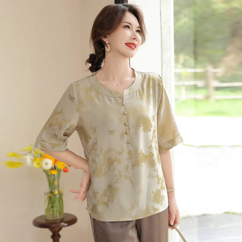 PIERRE CARDIN Chiffon Shirt Women's-11