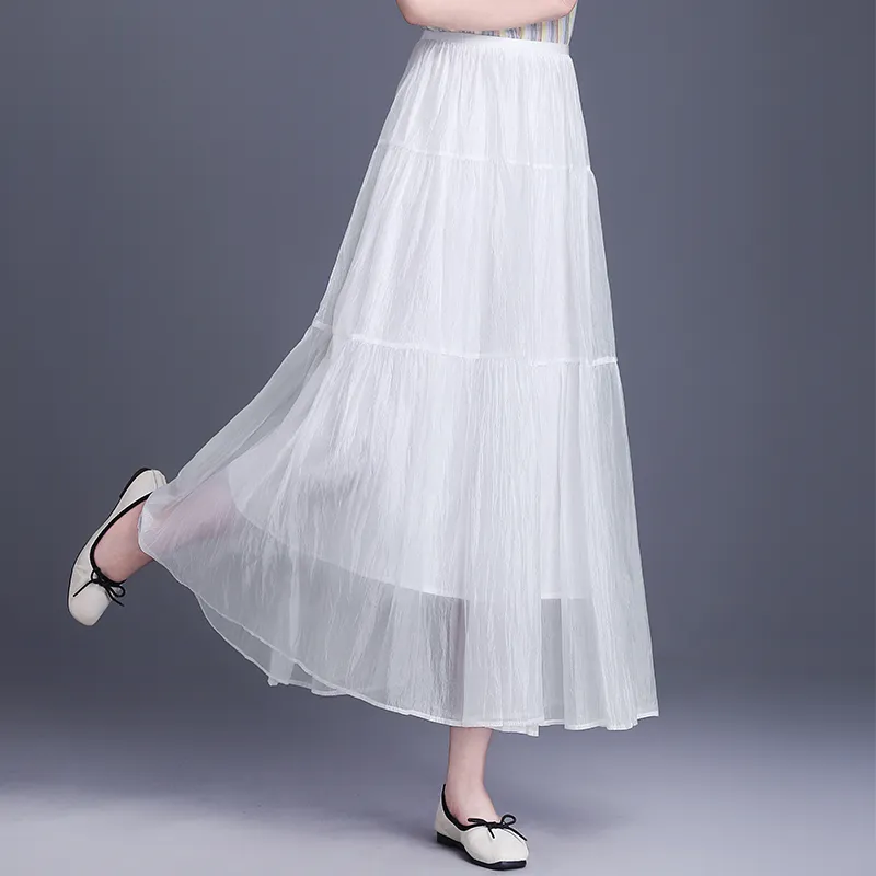 PIERRE CARDIN Casual Long Skirt Women's-4
