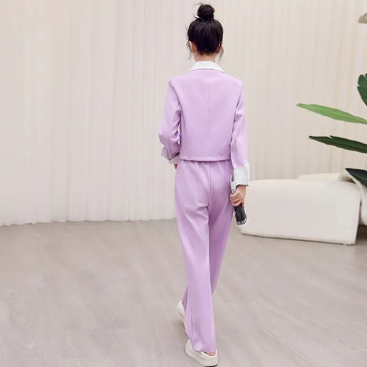 PIERRE CARDIN Casual Suit Women's Purple-3