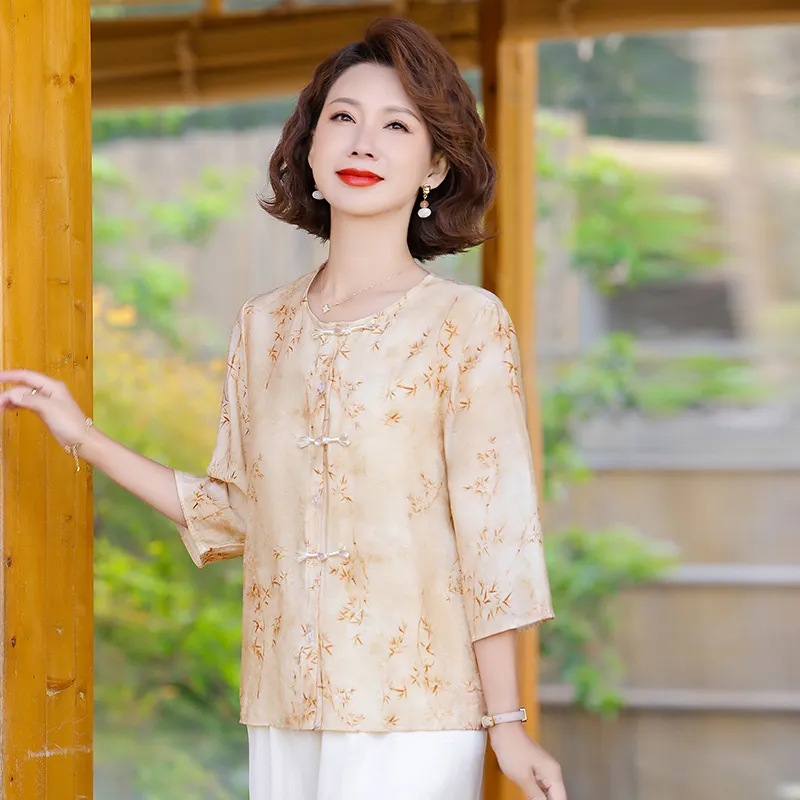 PIERRE CARDIN Chiffon Shirt Women's-3