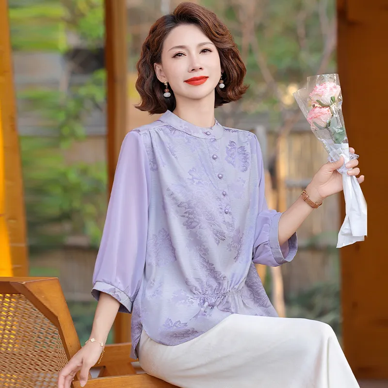 PIERRE CARDIN Chiffon Shirt Women's-12