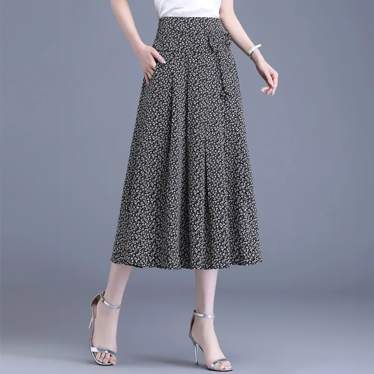 PIERRE CARDIN Casual Long Skirts Women's Multicolor-4
