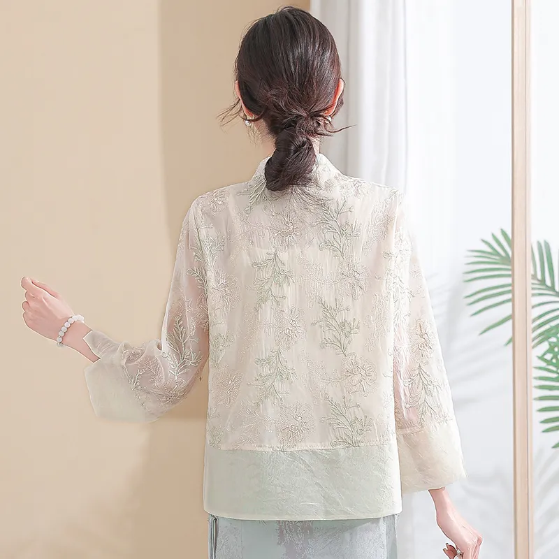 PIERRE CARDIN Chiffon Shirt Women's-1