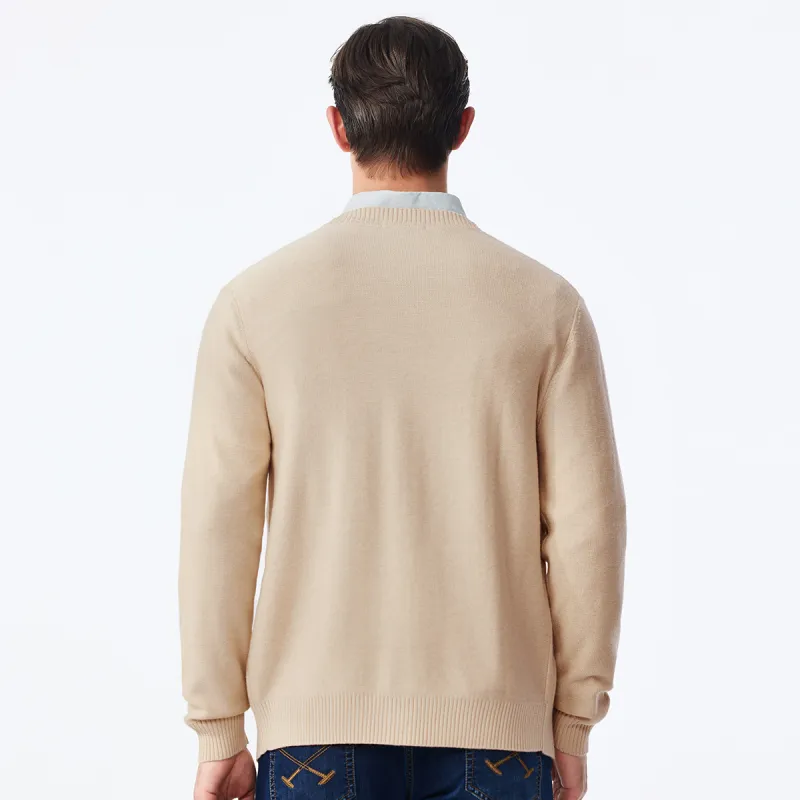 U.S. POLO ASSN. Sweaters Men Khaki-2
