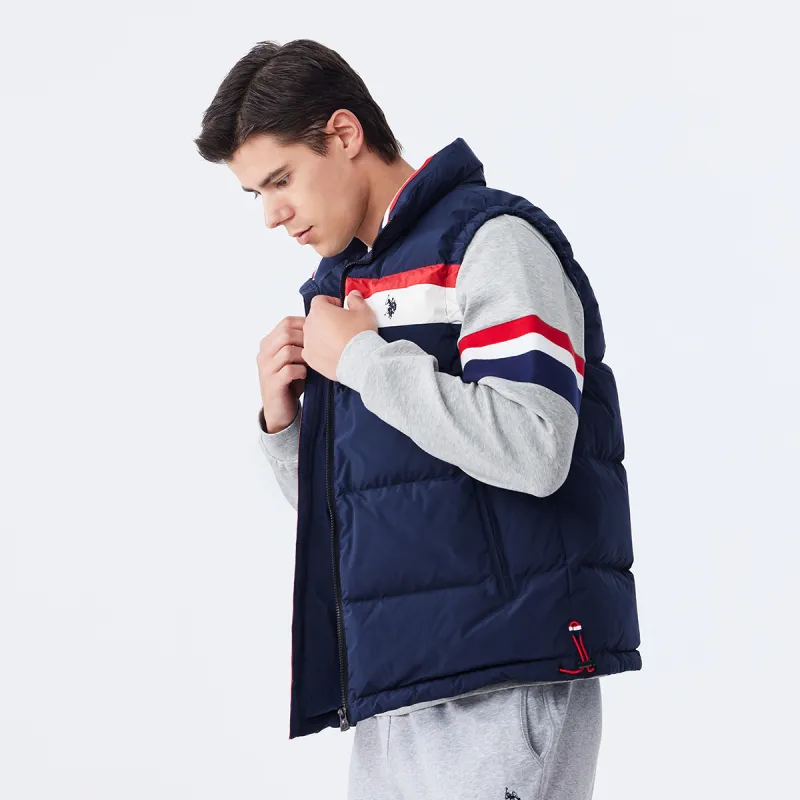 U.S. POLO ASSN. Vests Men Navy Blue-3