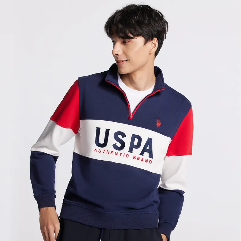 U.S. POLO ASSN. Sweatshirt Men's Navy Blue-5