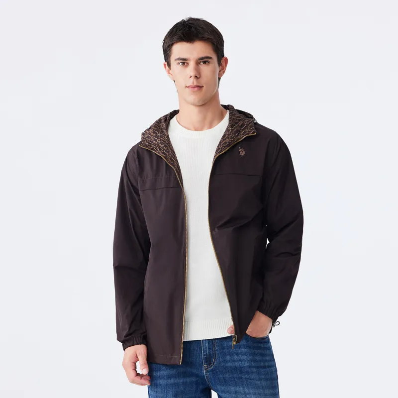 U.S. POLO ASSN. Jackets & Coats Men's Dark Coffee Print-6