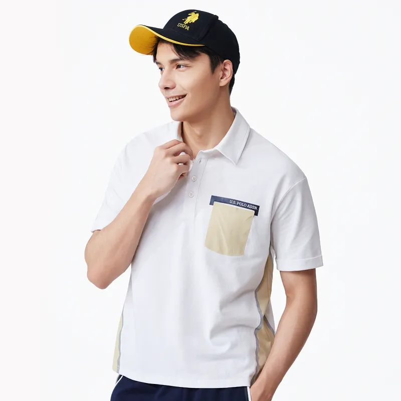 U.S. POLO ASSN. Polo Shirt Men's Pure White-2
