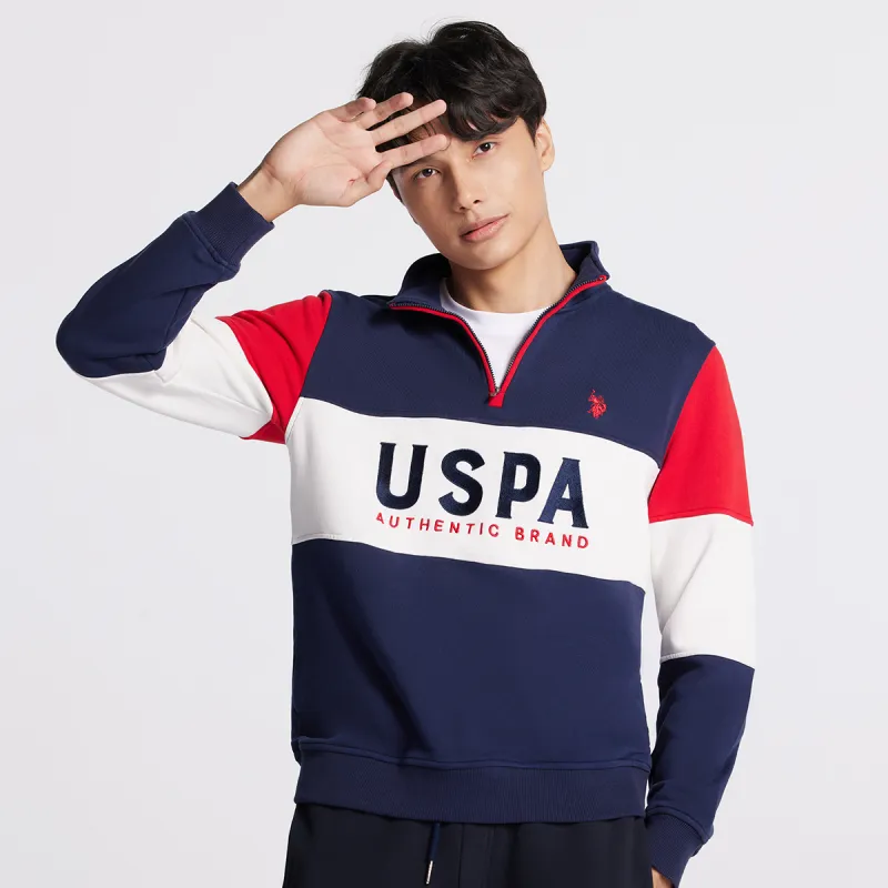 U.S. POLO ASSN. Sweatshirt Men's Navy Blue-2
