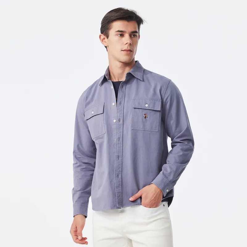U.S. POLO ASSN. Shirts Men Dark Blue-6