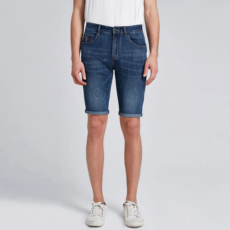U.S. POLO ASSN. Denim Shorts Men's Navy Blue-4