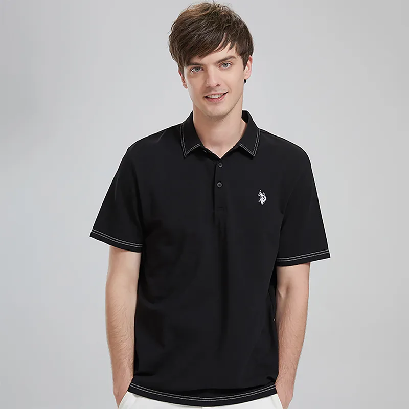 U.S. POLO ASSN. Polo Shirt Men's Black-2