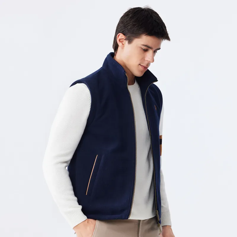 U.S. POLO ASSN. Vests Men Navy Blue-2