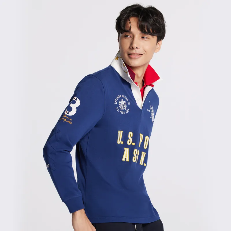 U.S. POLO ASSN. Polo Shirt Men's Navy Blue-5