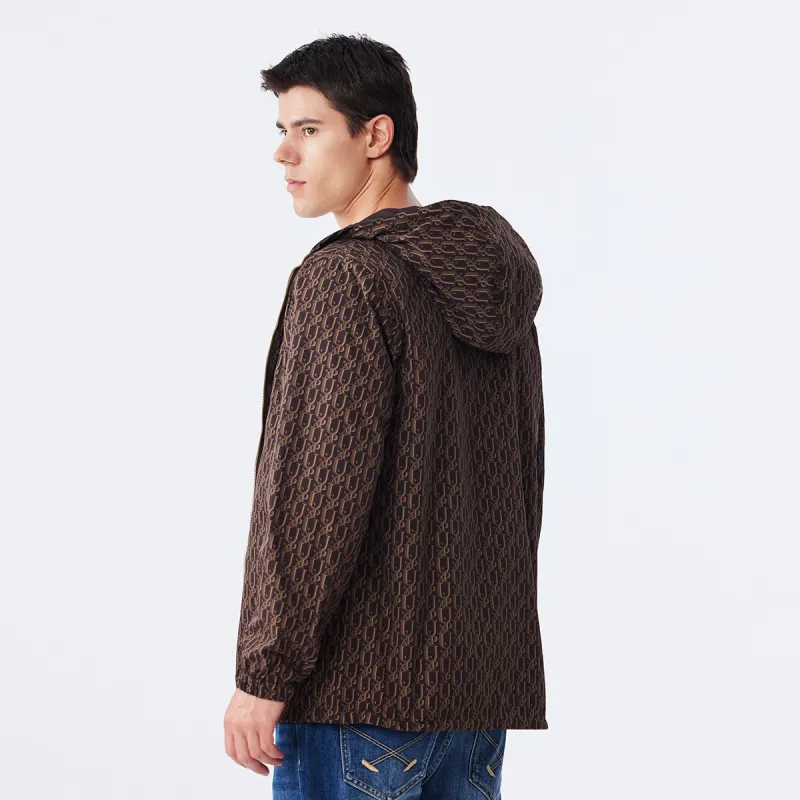 U.S. POLO ASSN. Jackets & Coats Men's Dark Coffee Print-7