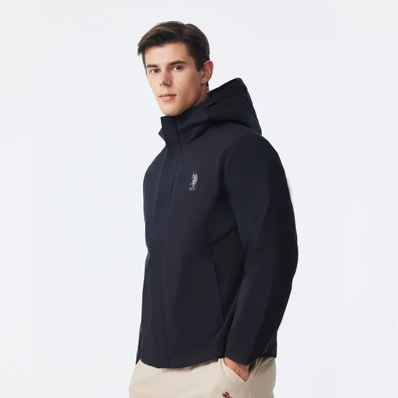 U.S. POLO ASSN. Down Jacket Men's Navy Blue-4