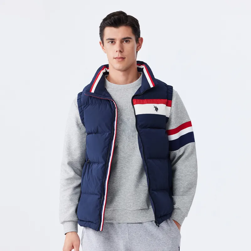 U.S. POLO ASSN. Vests Men Navy Blue-2