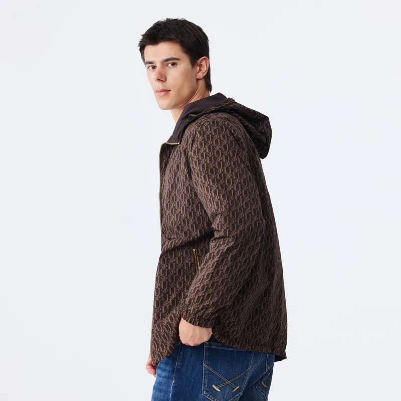 U.S. POLO ASSN. Jackets & Coats Men's Dark Coffee Print-3