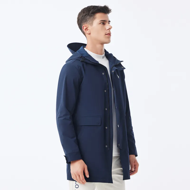 U.S. POLO ASSN. Trench Coat Men's-3