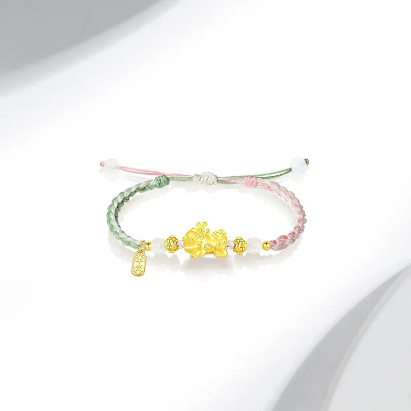 Welcome To The Treasure Fabric Rope Bracelets Unisex-11