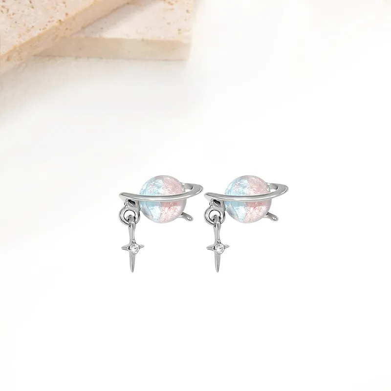 Welcome To The Treasure Alloy Earrings Women's-7