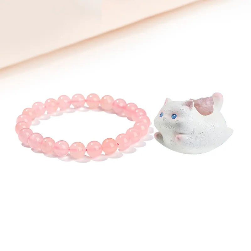 Welcome To The Treasure Pink Crystal Ornaments Unisex-1