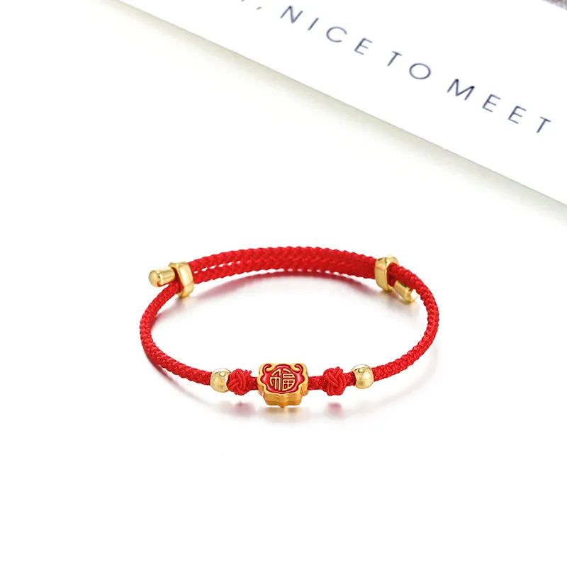 Welcome To The Treasure Fabric Rope Bracelets Unisex-19