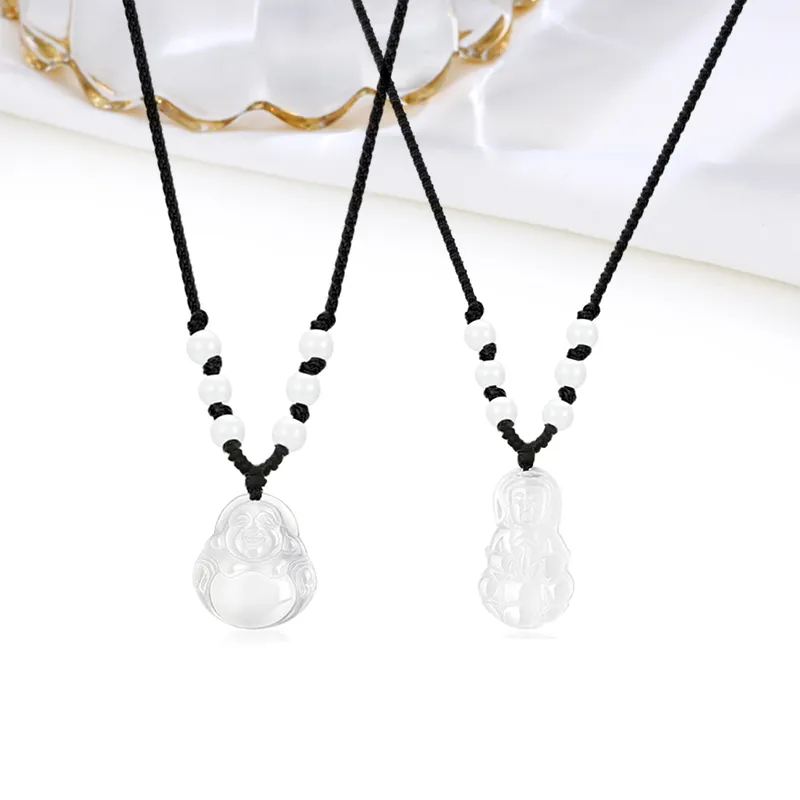 Welcome To The Treasure Chalcedony Zodiac Year Wealth And Blessing Joy Without Worry Necklace Unisex-7