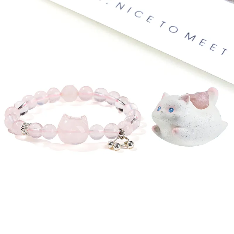 Welcome To The Treasure Pink Crystal Ornaments Unisex-1