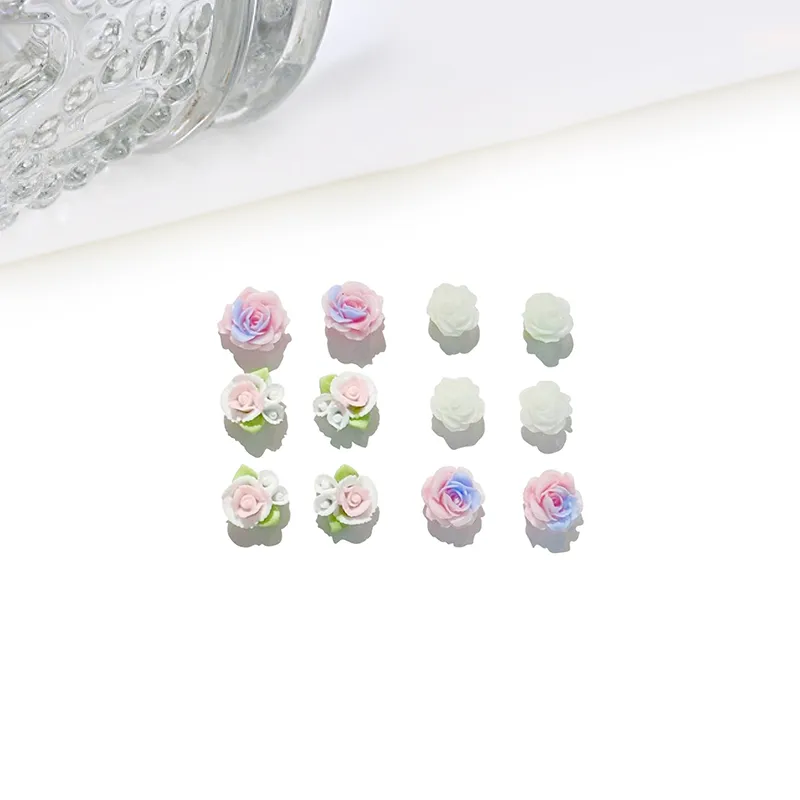 Welcome To The Treasure Resin Stud Earrings Unisex-5