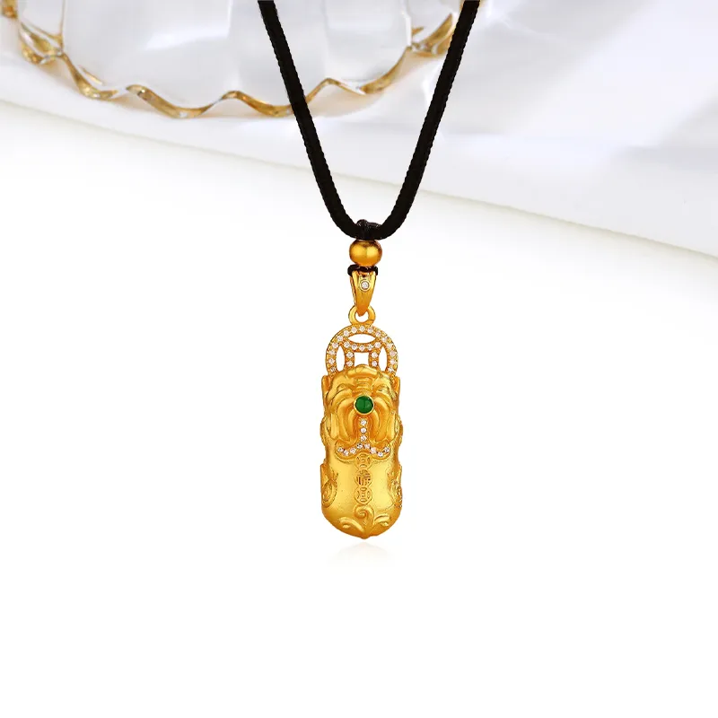 Welcome To The Treasure Alloy Necklaces Unisex-4