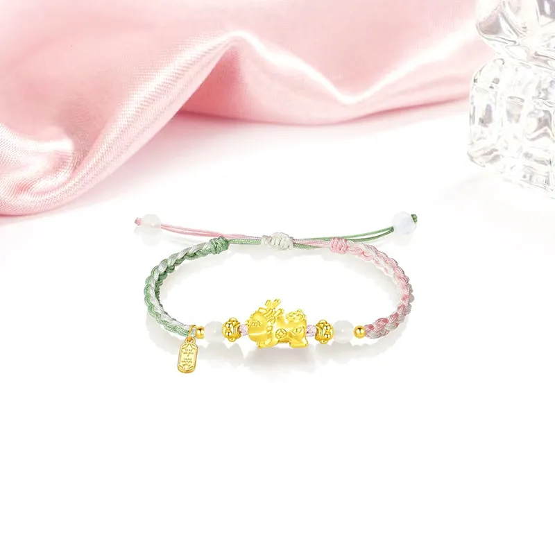 Welcome To The Treasure Fabric Rope Bracelets Unisex-10