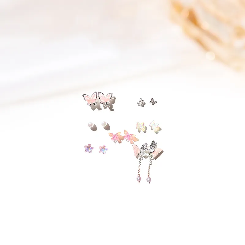Welcome To The Treasure Alloy Stud Earrings Unisex-1