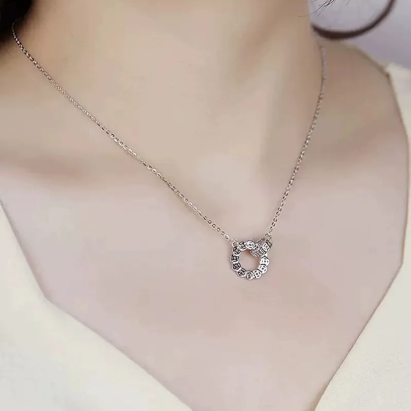 Welcome To The Treasure Alloy Necklaces Unisex-3