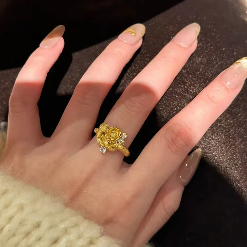 Welcome To The Treasure Alloy Rings Unisex-1