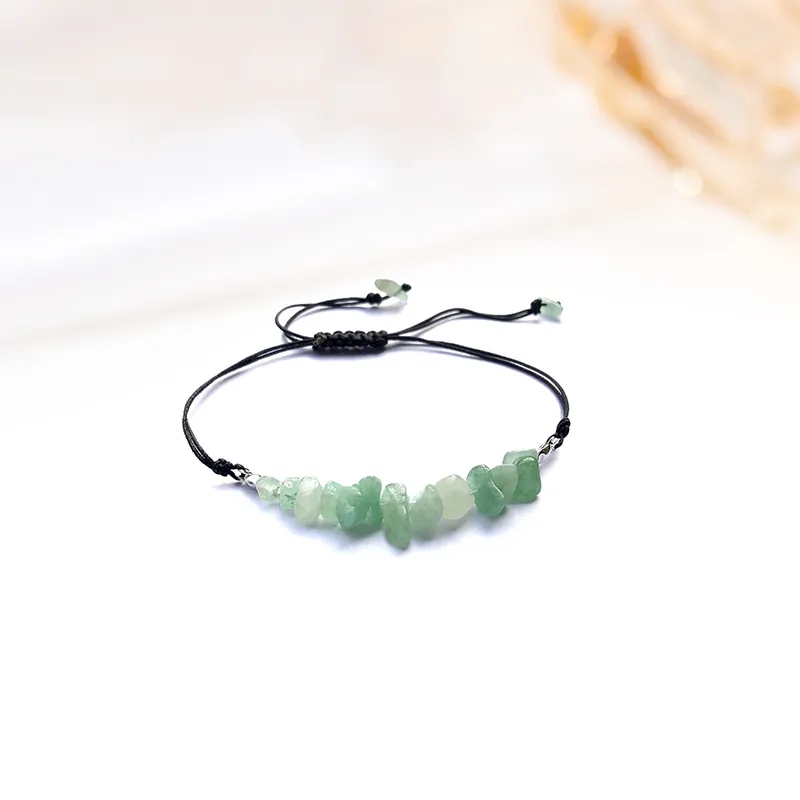 Welcome To The Treasure Aventurine Bracelets Unisex-4