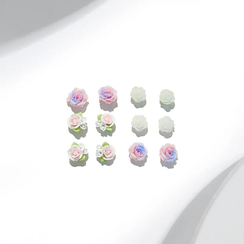 Welcome To The Treasure Resin Stud Earrings Unisex-4