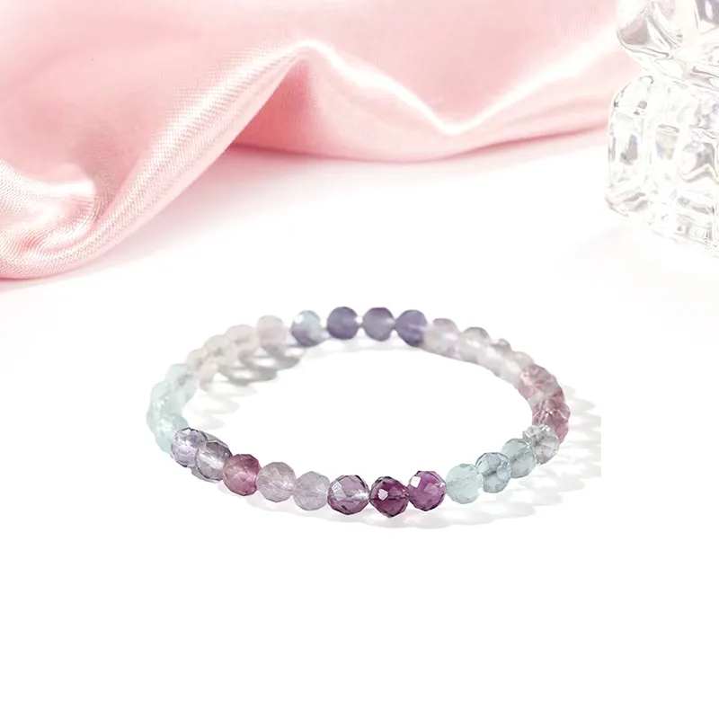 Welcome To The Treasure Fluorite Bracelets Unisex-5
